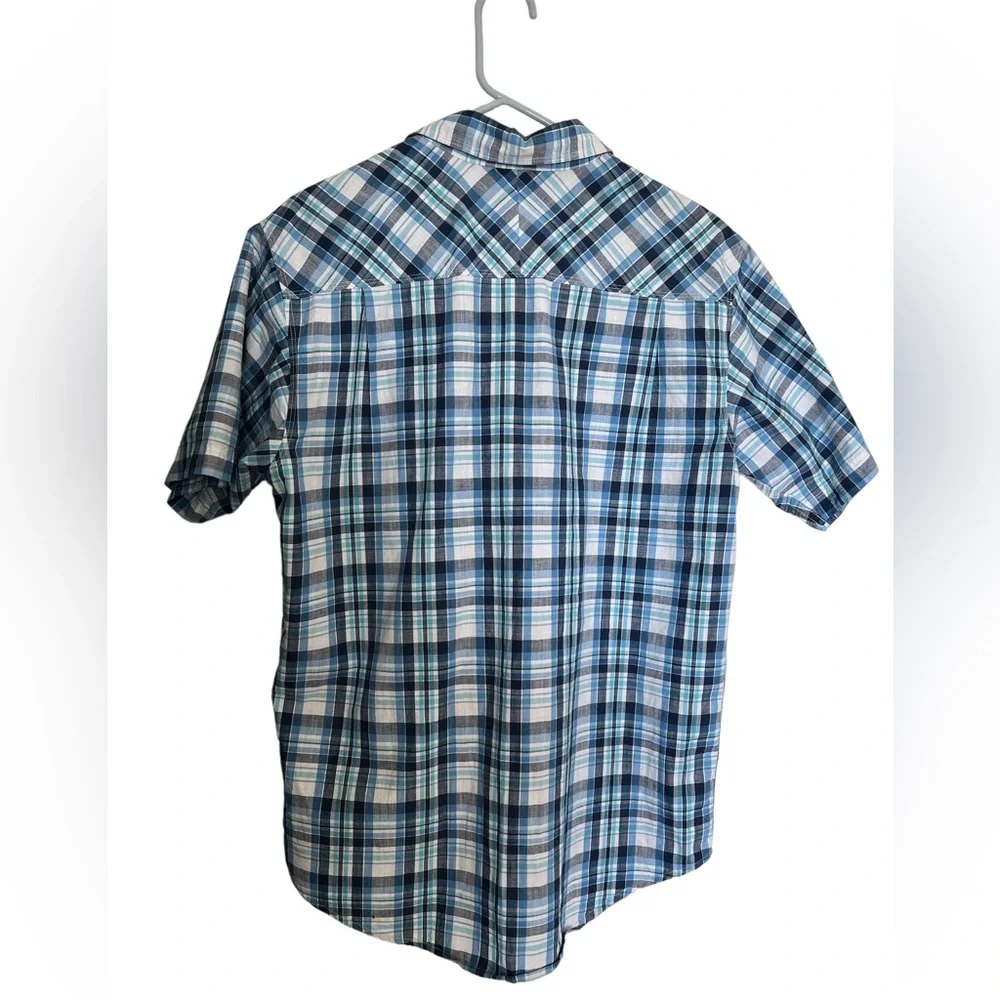 Red Head Brand Co. Short Sleeve Plaid Button Down - Picture 2 of 3